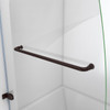 Dreamline Aqua Uno 34 In. W X 58 In. H Frameless Hinged Tub Door - SHDR-3534586-DUP