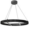 Dainolite 40w Chandelier, Mb W/ Wh Silicone Diffuser - DNT-2440LEDC-MB