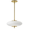 Dainolite 20w Pendant, Agb W/ Opal Glass - MAD-121LEDP-AGB
