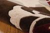 Nourison Contour CON01 Mocha Area Rugs