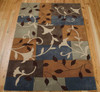 Nourison Contour CON01 Multicolor Area Rugs