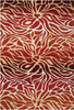 Nourison Contour CON25 Flame Area Rugs