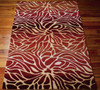 Nourison Contour CON25 Flame Area Rugs