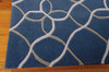 Nourison Contour CON41 Denim Area Rugs