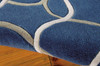 Nourison Contour CON41 Denim Area Rugs