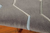 Nourison Contour CON43 Charcoal Area Rugs