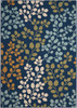 Nourison Caribbean CRB01 Navy Area Rugs