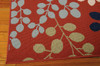 Nourison Caribbean CRB01 Rust Area Rugs