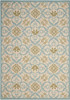 Nourison Caribbean CRB02 Ivory Blue Area Rugs