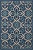Nourison Caribbean CRB02 Navy Area Rugs