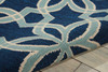 Nourison Caribbean CRB05 Navy Area Rugs