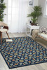 Nourison Caribbean CRB07 Navy Area Rugs
