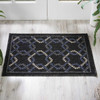 Nourison Caribbean CRB16 Charcoal Area Rugs