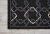 Nourison Caribbean CRB16 Charcoal Area Rugs
