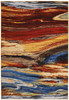 Nourison Chroma CRM04 Lava Flow Area Rugs
