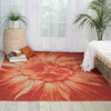 Nourison Coastal CSTL2 Red Area Rugs