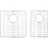 Stainless Steel Bottom Grids For Handmade 60/40 Double Bowl Sink (hms260)