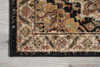 Nourison Delano DEL05 Black Area Rugs