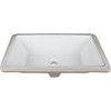 60" White Adler Vanity, Double Bowl, Boulder Cultured Marble Vanity Top, Two Undermount Rectangle Bowls