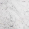 36" White Astoria Vanity, Right Offset, White Carrara Marble Vanity Top, Undermount Rectangle Bowl