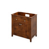 36" Chocolate Chatham Vanity, Calacatta Vienna Quartz Vanity Top, Undermount Rectangle Bowl