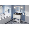 36" White Adler Vanity