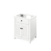 30" White Savino Vanity