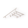 192 mm Center-to-Center Hollow Stainless Steel Naples Cabinet Bar Pull