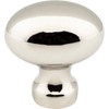 1-3/16" Overall Length Football Bordeaux Cabinet Knob - 3990