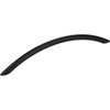 192 Mm Center-to-center Matte Black Arched Verona Cabinet Pull