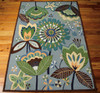 Nourison Fantasy FA12 Aqua Area Rugs