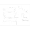 96 mm Center-to-Center Sedona Cabinet Pull