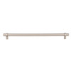 673 Mm Center-to-center Satin Nickel Key Grande Cabinet Bar Pull