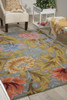 Nourison Fantasy FA22 Slate Area Rugs