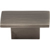 1-9/16" Overall Length Rectangle Mirada Cabinet Knob