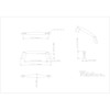 96 mm Center-to-Center Zachary Cabinet Pull