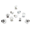 1-7/16" Diameter Button Glass Harlow Cabinet Knob