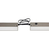 31 15/16" 120-volt Bar Light, Dimmable And 3-color Selectable, Dark Silver