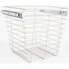 Closet Pullout Basket With Slides 14"d X 17"w X 17"h