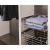 Closet Pullout Basket With Slides 14"d X 23"w X 17"h