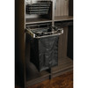 18" Deep Pullout Canvas Hamper With Removable Laundry Bag