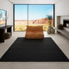 Momeni Cove CV-01 Charcoal Hand Woven Area Rugs