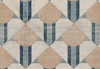 Momeni Edition EDI-1 Blue Machine Made Area Rugs