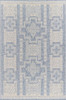 Momeni Hampton HAM10 Blue Machine Made Area Rugs