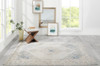 Momeni Isabella ISA10 Blue Machine Made Area Rugs