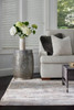 Momeni Izmir IZ-05 Blue Machine Made Area Rugs