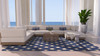 Momeni Leiden LEI-1 Navy Hand Tufted Area Rugs