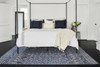 Momeni Riviera RV-03 Navy Machine Made Area Rugs