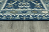 Momeni Tangier TAN-1 Blue Hand Tufted Area Rugs