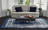 Momeni Tangier TAN-1 Blue Hand Tufted Area Rugs